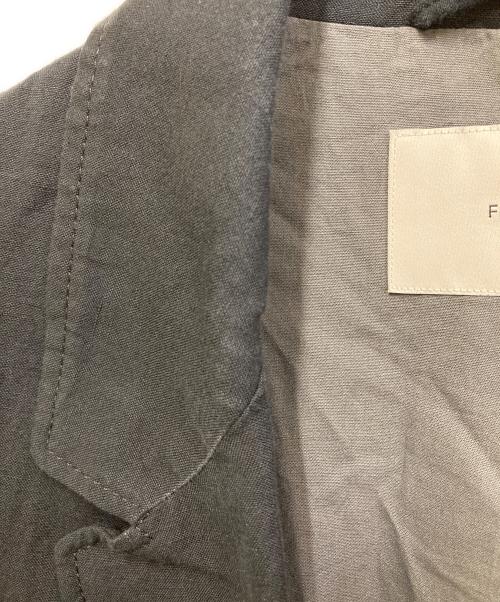 FRAMeWORK（フレームワーク）FRAMeWORK (フレームワーク) 綿麻ポプリンコート ネイビー サイズ:表記なしの古着・服飾アイテム