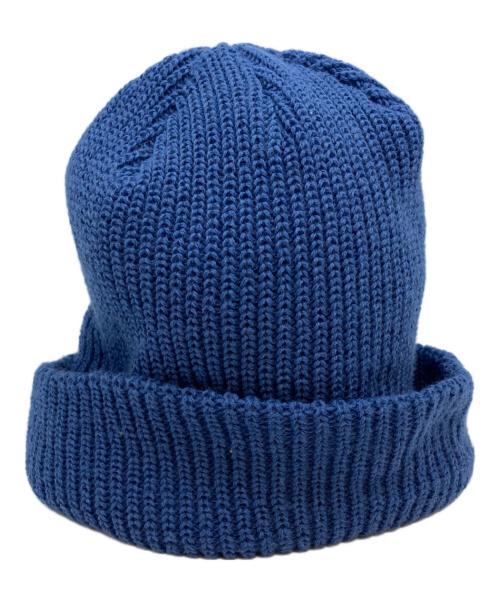 SUPREME（シュプリーム）SUPREME (シュプリーム) ニット帽 ブルーの古着・服飾アイテム