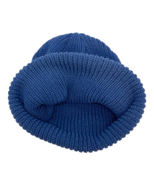 SUPREME（シュプリーム）SUPREME (シュプリーム) ニット帽 ブルーの古着・服飾アイテム