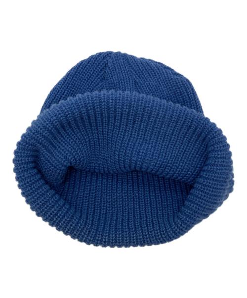 SUPREME（シュプリーム）SUPREME (シュプリーム) ニット帽 ブルーの古着・服飾アイテム