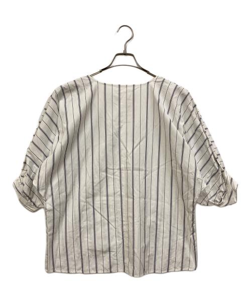 ADORE（アドーア）ADORE (アドーア) クリスピーコットンブラウス ホワイト サイズ:38の古着・服飾アイテム