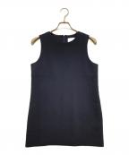 victoriavictoriabeckhamヴィクトリアベッカム）の古着「ノースリーブブラウス」｜ネイビー