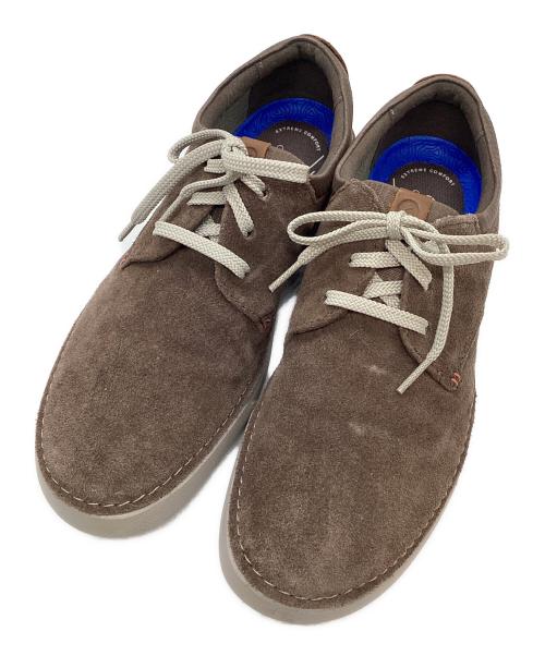 CLARKS（クラークス）CLARKS (クラークス) ジェレルド レース スニーカー ブラウン サイズ:SIZE 26.5cmの古着・服飾アイテム