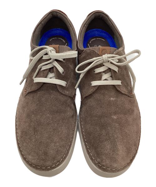 CLARKS（クラークス）CLARKS (クラークス) ジェレルド レース スニーカー ブラウン サイズ:SIZE 26.5cmの古着・服飾アイテム