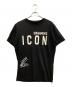 DSQUARED2（ディースクエアード）の古着「ロゴTシャツ」｜ブラック