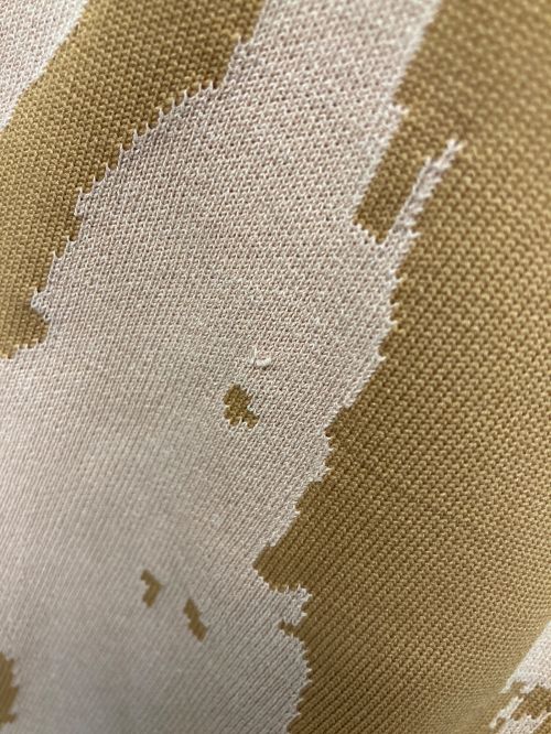 DIESEL（ディーゼル）DIESEL (ディーゼル) 総柄サイドジップニット ピンク サイズ:SIZE Sの古着・服飾アイテム