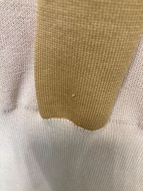 DIESEL（ディーゼル）DIESEL (ディーゼル) 総柄サイドジップニット ピンク サイズ:SIZE Sの古着・服飾アイテム