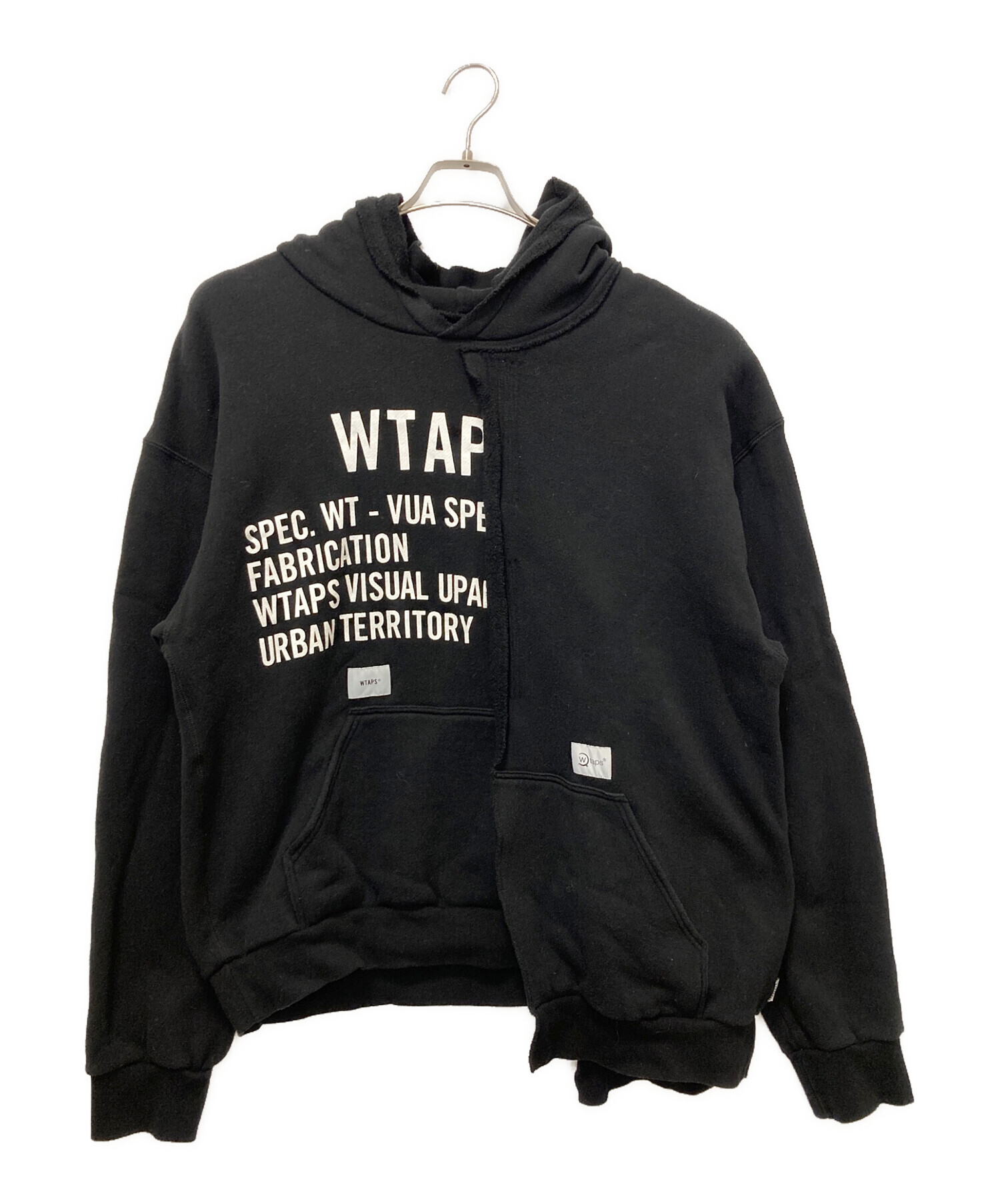 WTAPS (ダブルタップス) パーカー ブラック サイズ:size x 01 WTAPS (ダブルタップス) パーカー ブラック サイズ:size x 01