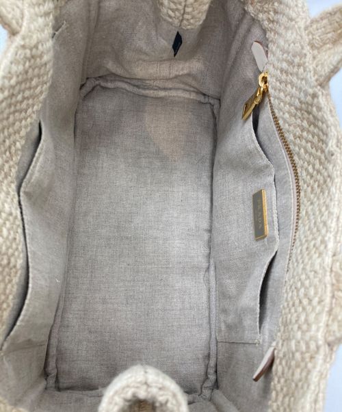 PRADA（プラダ）PRADA (プラダ) カナパリネン2WAYショルダーバッグ ベージュの古着・服飾アイテム