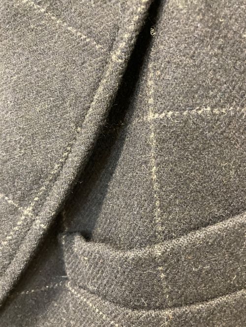 add（エーディーディー）add (エーディーディー) ダウンチェスターコート ネイビー サイズ:SIZE 44の古着・服飾アイテム