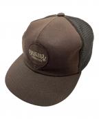 TENDERLOINテンダーロイン）の古着「メッシュキャップ」｜ブラウン