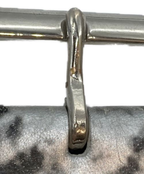 MARK&LONA（マークアンドロナ）MARK&LONA (マークアンドロナ) ベルト ブラック×シルバーの古着・服飾アイテム