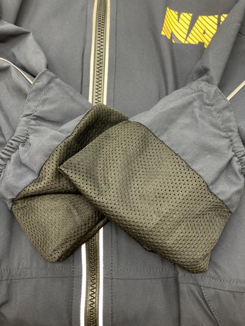 U'S NAVY（アメリカ海軍）U'S NAVY (ユーエスネイビー) トレーニングナイロンジャケット ネイビー サイズ:SIZE S SHORTの古着・服飾アイテム