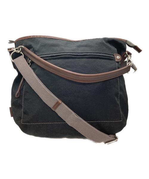 MARGARET HOWELL idea（マーガレット ハウエル アイディア）MARGARET HOWELL idea (マーガレット ハウエル アイディア) 2WAYショルダーバッグ ブラックの古着・服飾アイテム