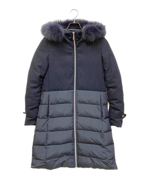 STANZA DOLCE（スタンザドルチェ）STANZA DOLCE (スタンザドルチェ) ダウンコート ネイビー サイズ:SIZE 38の古着・服飾アイテム