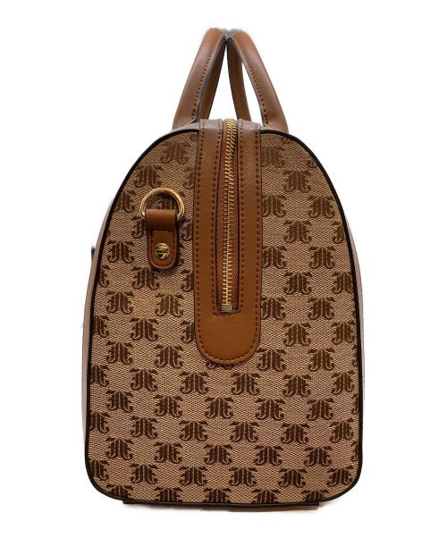 jouetie（ジュエティ）jouetie (ジュエティ) JJモノグラムジャガードラージボストンバッグ ベージュの古着・服飾アイテム
