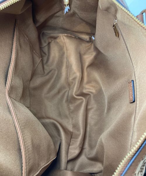 jouetie（ジュエティ）jouetie (ジュエティ) JJモノグラムジャガードラージボストンバッグ ベージュの古着・服飾アイテム