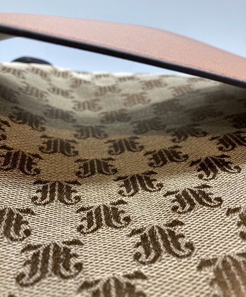 jouetie（ジュエティ）jouetie (ジュエティ) JJモノグラムジャガードラージボストンバッグ ベージュの古着・服飾アイテム