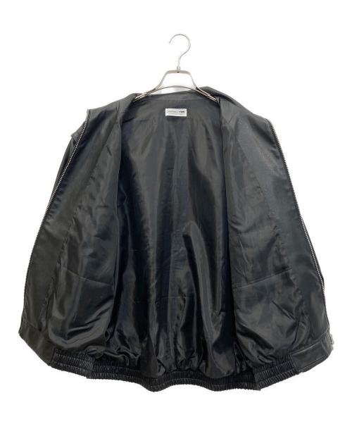 CIAOPANIC TYPY（チャオパニックティピー）CIAOPANIC TYPY (チャオパニックティピー) フェイクレザー2WAYスタンドブルゾン ブラック サイズ:SIZE Freeの古着・服飾アイテム