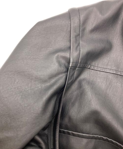 CIAOPANIC TYPY（チャオパニックティピー）CIAOPANIC TYPY (チャオパニックティピー) フェイクレザー2WAYスタンドブルゾン ブラック サイズ:SIZE Freeの古着・服飾アイテム