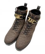 MICHAEL KORSマイケル・コース）の古着「レースアップブーツ」｜ブラウン