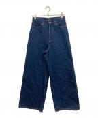 SLOBE IENAスローブ イエナ）の古着「バギーデニムパンツ」｜インディゴ