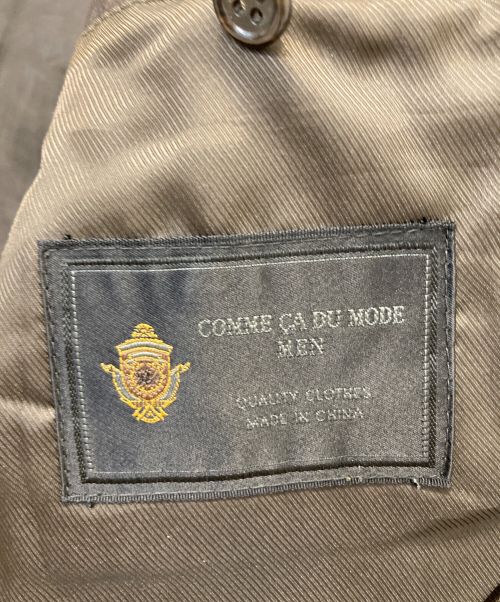 COMME CA DU MODE MEN（コムサデモードメン）COMME CA DU MODE MEN (コムサデモードメン) レザージャケット ブラウン サイズ:-の古着・服飾アイテム
