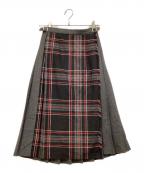 O'NEIL OF DUBLINオニールオブダブリン）の古着「ラップスカート」｜グレー