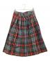 O'NEIL OF DUBLIN (オニールオブダブリン) チェックラップスカート グレー サイズ:SIZE 38：5000円