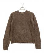 Spick and Spanスピックアンドスパン）の古着「ラメモヘヤニット」｜ブラウン