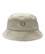 FRED PERRYフレッドペリー）の古着「バケットハット」｜ベージュ