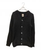 S.N.S. HERNINGエスエヌエスハーニング）の古着「ウールカーディガン」｜ブラック