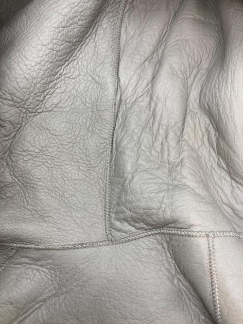 MOTOMACHI Zelal（モトマチゼラール）MOTOMACHI Zelal (モトマチゼラール) リバーシブルロングムートンジレ グレー サイズ:SIZE 9の古着・服飾アイテム