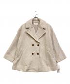 PROPORTION BODY DRESSINGプロポーションボディドレッシング）の古着「Aラインミドルコート」｜グレージュ