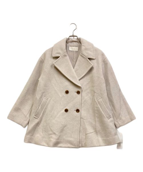 PROPORTION BODY DRESSING（プロポーションボディドレッシング）PROPORTION BODY DRESSING (プロポーションボディドレッシング) Aラインミドルコート グレージュ サイズ:SIZE Sの古着・服飾アイテム