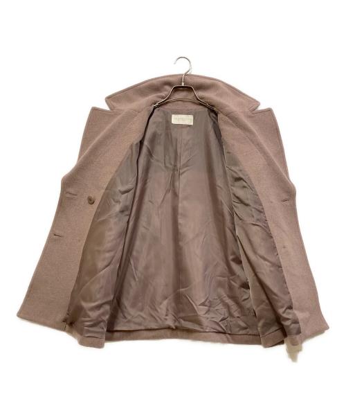 PROPORTION BODY DRESSING（プロポーションボディドレッシング）PROPORTION BODY DRESSING (プロポーションボディドレッシング) Aラインミドルコート ブラウン サイズ:SIZE Sの古着・服飾アイテム