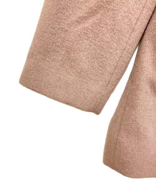 PROPORTION BODY DRESSING（プロポーションボディドレッシング）PROPORTION BODY DRESSING (プロポーションボディドレッシング) Aラインミドルコート ブラウン サイズ:SIZE Sの古着・服飾アイテム