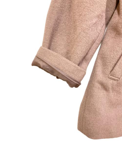 PROPORTION BODY DRESSING（プロポーションボディドレッシング）PROPORTION BODY DRESSING (プロポーションボディドレッシング) Aラインミドルコート ブラウン サイズ:SIZE Sの古着・服飾アイテム