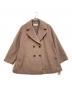 PROPORTION BODY DRESSING（プロポーションボディドレッシング）の古着「Aラインミドルコート」｜ブラウン