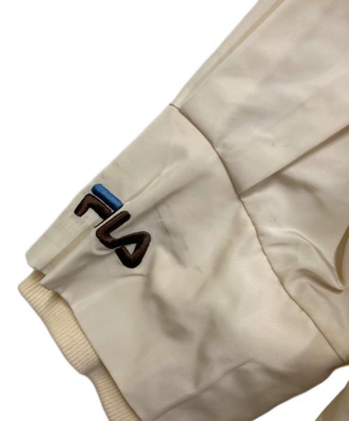 Snidel（スナイデル）Snidel (スナイデル) FILA (フィラ) Sustainableフーディーブルゾン クリーム サイズ:FREEの古着・服飾アイテム