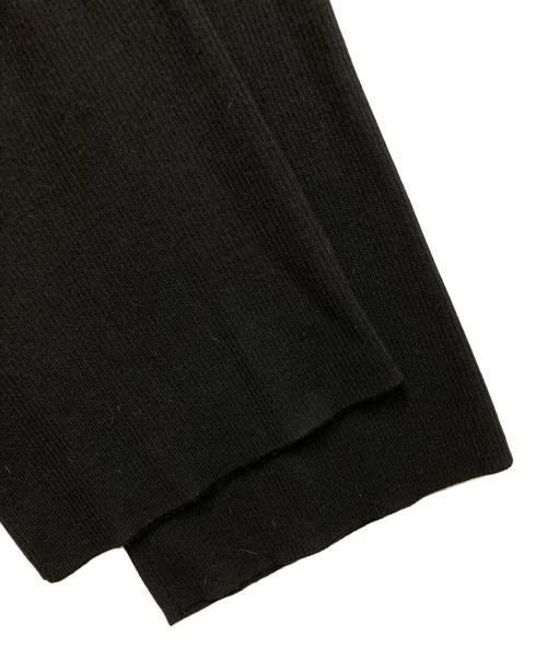 ESTNATION（エストネーション）ESTNATION (エストネーション) ニットパンツ ブラック サイズ:SIZE 38の古着・服飾アイテム