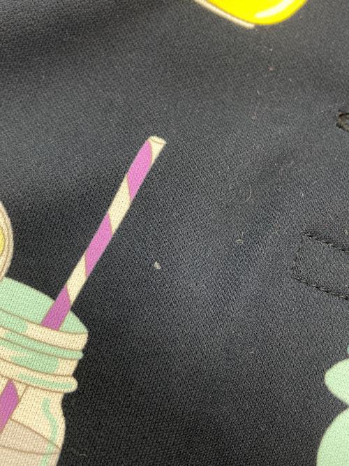 LEONARD SPORT（レオナール スポーツ）LEONARD SPORT (レオナール スポーツ) 柄ポロシャツ ネイビー サイズ:SIZE 42の古着・服飾アイテム