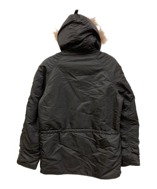 AVIREX（アヴィレックス）AVIREX (アヴィレックス) N-3B タイトシルエットモデル フライトジャケット ブラック サイズ:SIZE Lの古着・服飾アイテム