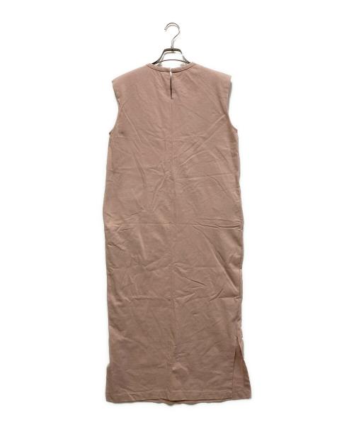 TOMORROW LAND collection（トゥモローランドコレクション）TOMORROW LAND collection (トゥモローランドコレクション) オーガニックコットン ノースリーブワンピース ピンク サイズ:SIZE 36の古着・服飾アイテム