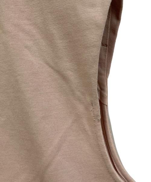 TOMORROW LAND collection（トゥモローランドコレクション）TOMORROW LAND collection (トゥモローランドコレクション) オーガニックコットン ノースリーブワンピース ピンク サイズ:SIZE 36の古着・服飾アイテム