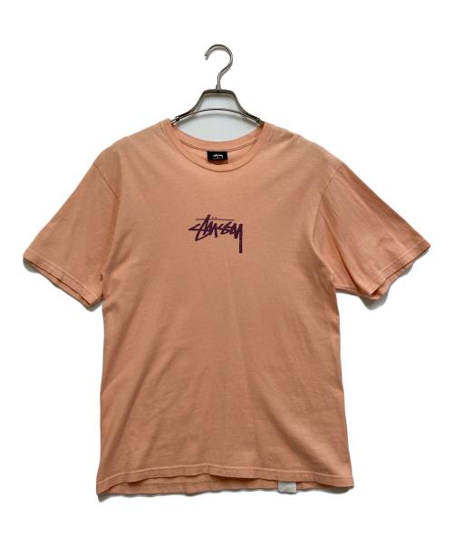 stussy（ステューシー）stussy (ステューシー) Tシャツ オレンジ サイズ:Mの古着・服飾アイテム