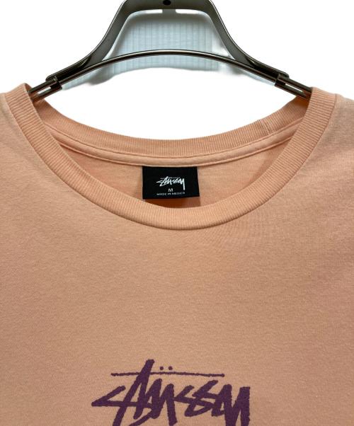 stussy（ステューシー）stussy (ステューシー) Tシャツ オレンジ サイズ:Mの古着・服飾アイテム