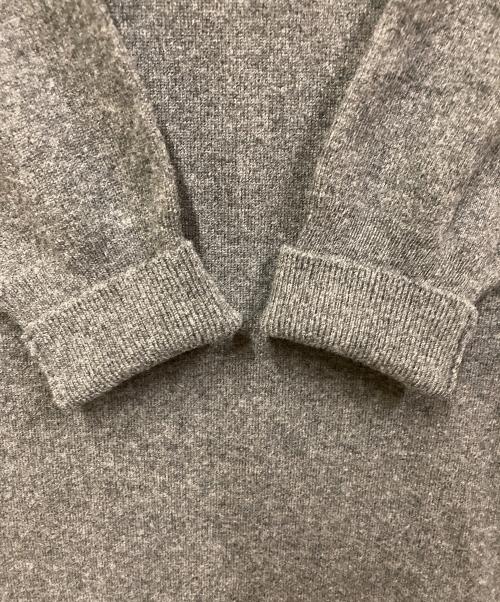 23区（ニジュウサンク）23区 (ニジュウサンク) サスティナブルウール ニットワンピース グレー サイズ:38の古着・服飾アイテム
