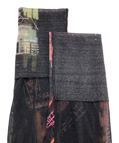 JPG Jean Paul GAULTIER（ジャンポールゴルチエ）JPG Jean Paul GAULTIER (ジャンポールゴルチエ) 総柄ワンピース ブラック サイズ:SIZE 40の古着・服飾アイテム