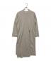 nagonstans（ナゴンスタンス）の古着「コットンカシミヤスリットニットワンピース」｜グレー